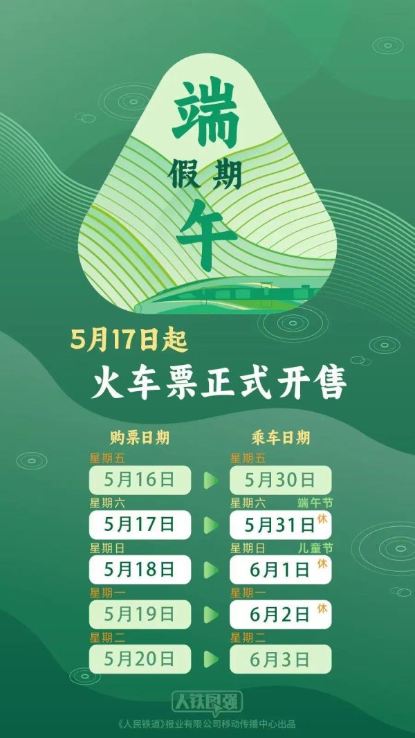 富鑫中证 端午小长假前夜火车票今日开抢 多个技巧提高购票成功率